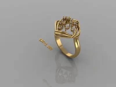 FASION  RING 3D model order
