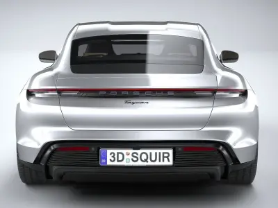 Porsche Taycan 2020 3D model