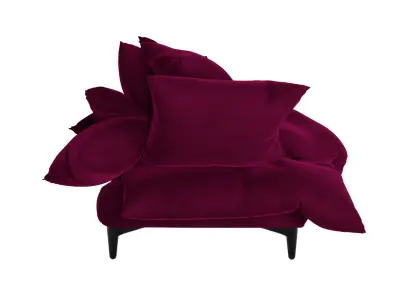 Pillow Cloud Chair 3D model