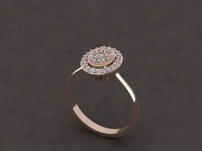 New model ring Free 3D print model