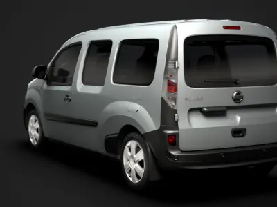 Nissan NV 250 Combi L3 2020 3D model