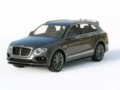Bentley Bentayga Speed 2020 3D model