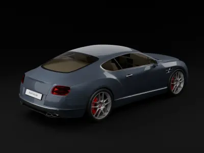 Bentley Continental GT 2016 3D model