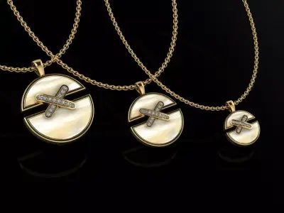 Chaumet Pendant 01 3D print model
