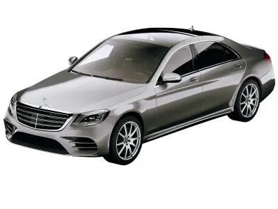 Mercedes Benz S560 2018 3D model