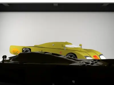 Dome Zero RL80 Low poly renderable Low-poly 3D model