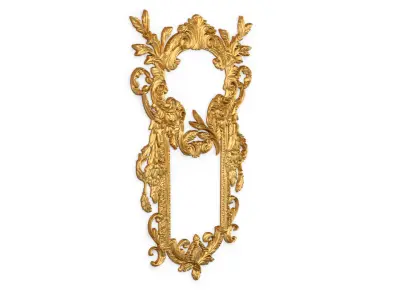 Classic decor ornament carved 68  3D model