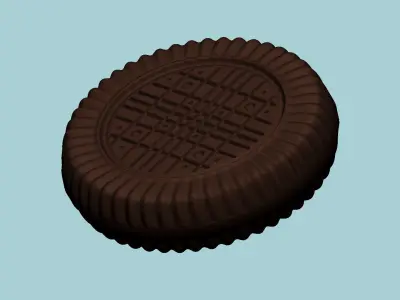 Cookie Mould 18 - Biscuit Silicon Molding 3D print model
