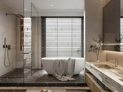 Bathroom 38 3D model