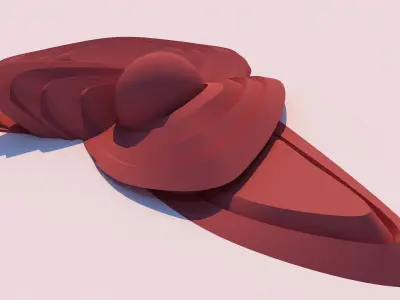 0050 - Organic Building OB-002 3D model