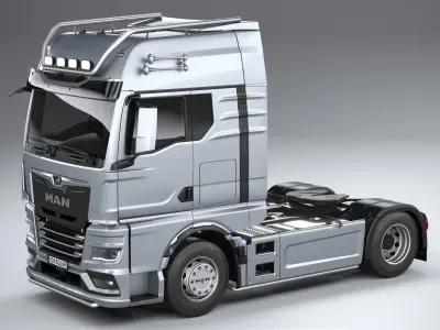 Man TGX 2021 3D model