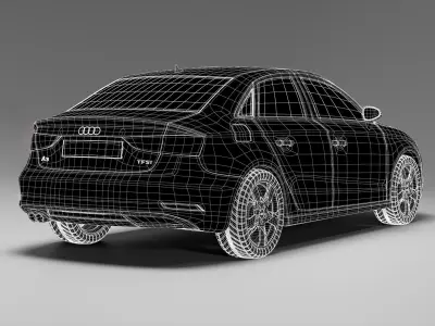 Audi A3 Sedan Berline 3D model