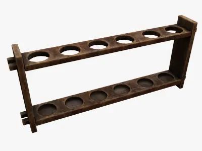 Arrow Holder Low-poly 3D model