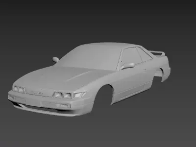Nissan Silvia S13 3D print model