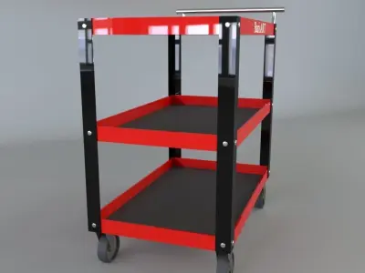 Service Cart 3D model