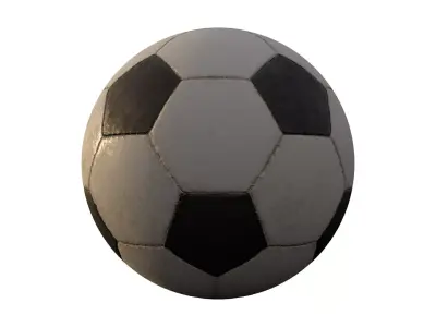 SportBallA soccer ball Low-poly 3D model