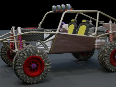 Dune Buggy 3D model by roy-creations from CGTrader