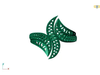 Women Ring STL Womens Ring 3d models 3D print model 3D print model 4