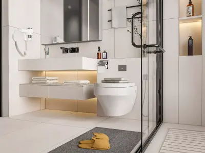 Bathroom 26 3D model