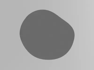 Pond mirrors Low-poly 3D model