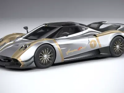 Pagani Huayra R EVO 2024 3D model