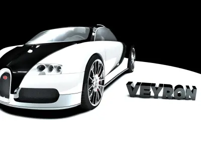 Bugatti Veyron 3D model