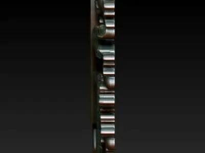 Hunting wall plaque 3d model for CNC 3D print model