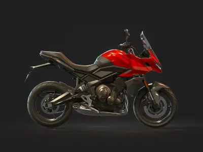 Base model for Triumph Tiger 660 2022 3D model