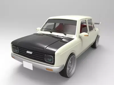 Fiat 128  3D model
