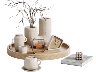 Decorative SET 04 3D model