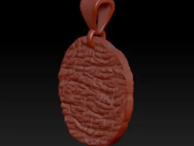 Horoscope Aries pendant 3D print model