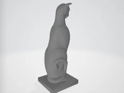 model  cat 3D model
