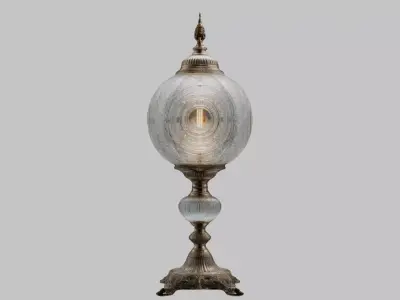 Ornate Decoration 3D Model Low-poly 3D model