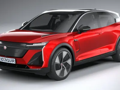 Generic SUV v1 2023 3D model