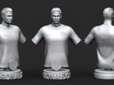 Ronaldo 3D Printable  3D print model