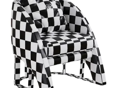  Sole Armchair By Elve Luxury 3D model