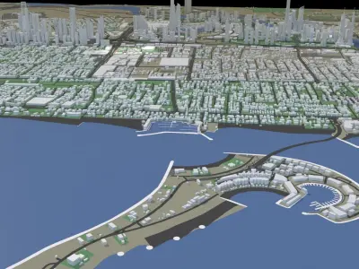 Dubai United Arab Emirates 3D model