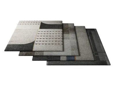 Rug Set 19 3D model