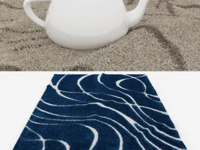 Rugs No 95 Low-poly 3D model