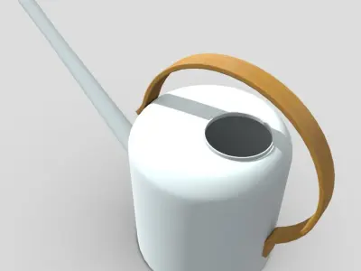 Watering Can 4 Low-poly 3D model