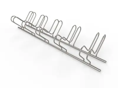 Bike Rack M10 Low-poly 3D model