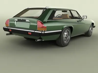 Jaguar XJS Lynx Eventer  3D model