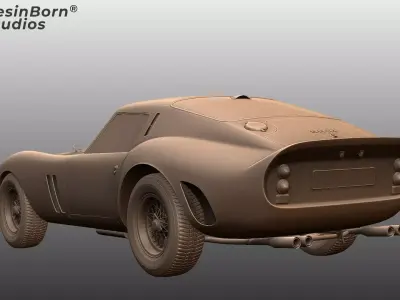 1962 Ferrari 250 GTO Series I 3D print model