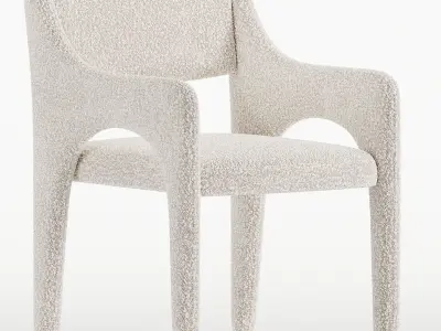 Godard Dining Chair 3D model