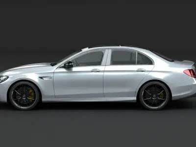 Mercedes Benz E63S AMG 3D model