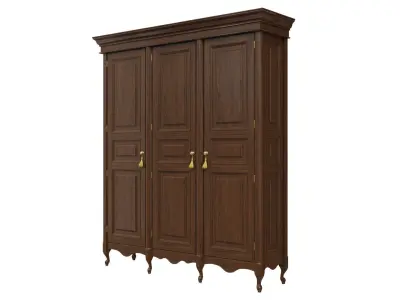 classic cabinet  01 08 3D model