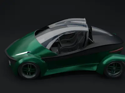 Concept City Car 3D model