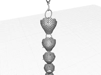 Alldredge Rain Chain 3D model