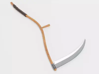 Scythe Realistic V1 Low-poly 3D model