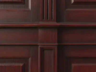  Wooden panels 01 02 3D model